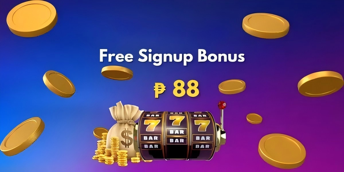1xbet lite welcome banner with gold coins, a 777 slot machine and a free register bonus for PH players